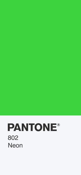 Electric Green Pantone Colors