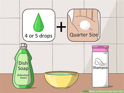 Key steps avoid rubbing hair dye stains further into the fabric or carpet apply liquid detergent like persil to the stain as soon as possible it might be more convenient than going to the hairdressers, but dyeing your hair at home can. 4 Ways to Remove Dye from Hair - wikiHow