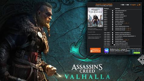Assassins Creed Valhalla V V Plus Trainer Fling Youtube