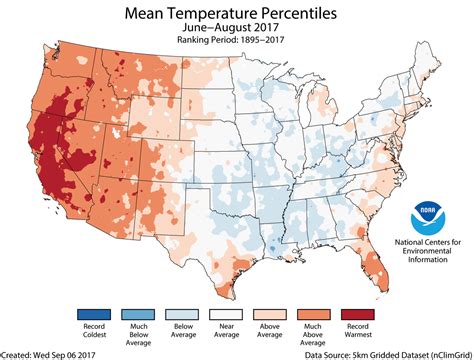 Assessing The Us Climate In August 2017 News National Centers For