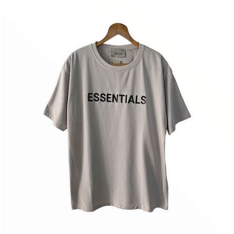 Essentials Grey T Shirt Shop Clothing Online Dot Made