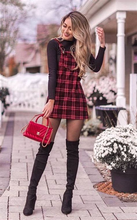 How To Wear Dress And Over The Knee Boots My Favorite Street Looks