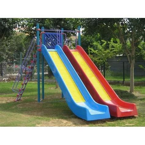 Red And Blue Fibreglass Crescent Playground Slide At Rs 55000 In Nagpur