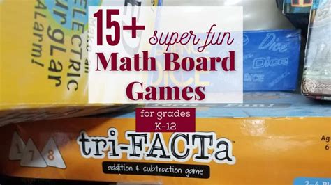 15 Fun Math Board Games That Help Develop Math Skills Hess Unacademy