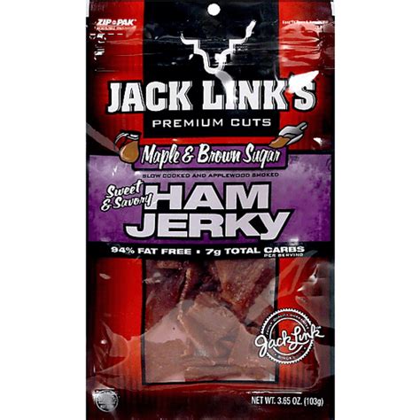 Jack Links Premium Cuts Ham Jerky Maple Brown Sugar Shop Foodtown