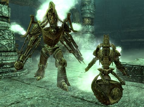 Skyrimdwarven Automatons The Unofficial Elder Scrolls Pages Uesp