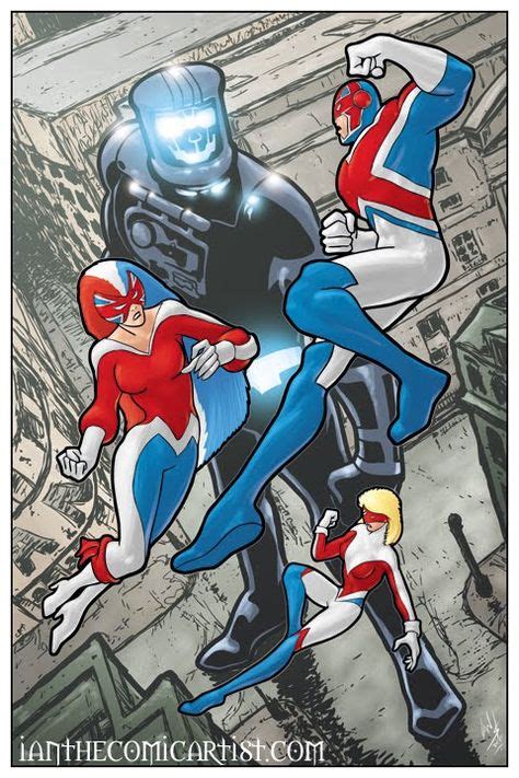 Captain Britain Corps Comic Books Art Superhero Design Superhero