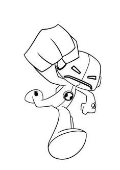 Ben 10 malvorlage gratis ben 10 ist die geschichte von ben tennyson der eine omnitrix eine uhr artigen alien gadget besitzt die ihn in vers. Ben 10 17 Ausmalbilder | Ben 10, Coloring pages, Art album