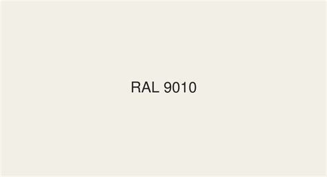 Ral Pure White Ral 9010 Color In Ral Classic Chart