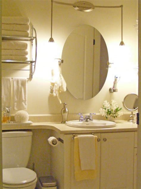 Frameless mirror made of 5mm sturdy glass with 1 in. Oval Bathroom Mirrors With Lights | Best Decor Things