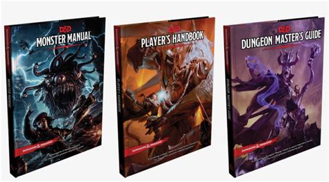 Dungeons And Dragons 5th Edition Core Rulebook T Set Dungeons And Dragons Core Rulebooks 5e