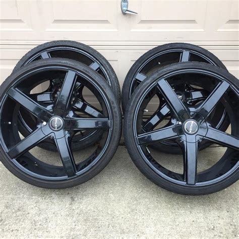 Akuza 22 Inch Black Wheels Rims With Tires For Sale In Mckinney Tx
