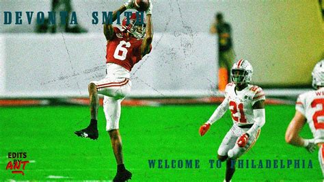 DeVonta Smith Highlights Solid Mix Welcome To Philadelphia YouTube