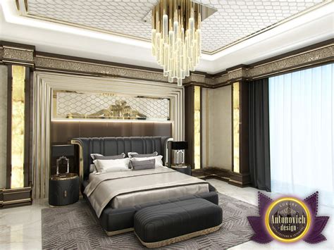 Luxury Antonovich Design Uae Master Bedroom In Modern Style Luxury