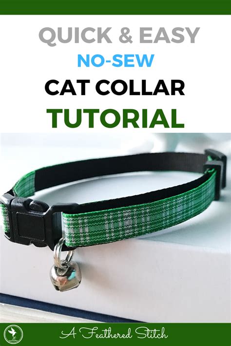 Cat collars are super useful to identify your cat for your neighbors or just to look more cute. DIY No-Sew Cat Collar with Bell in 2020 | Cat collars diy, Cat collars, Collars diy