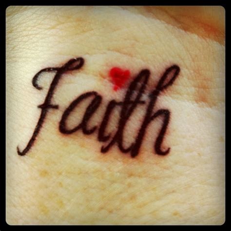 Individuals who have these kinds of tattoos differ from teenagers looking to produce a statement to hollywood celebrities that want their. Faith Quotes Tattoos. QuotesGram