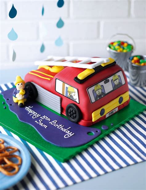 Gâteau anniversaire Sam le Pompier pour émerveiller votre enfant