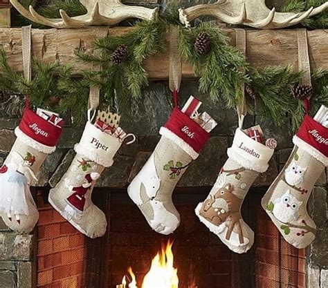 No fireplace mantel for hanging christmas stockings each year? 30 Stunning Christmas stocking ideas for stylish interiors