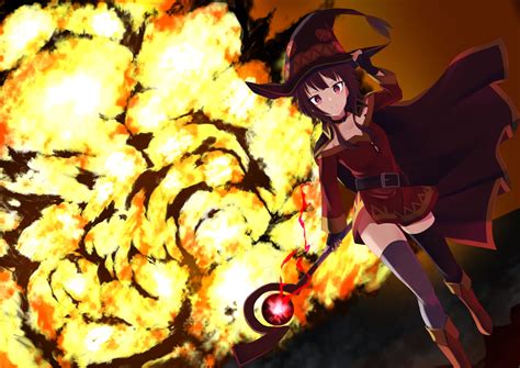 480x800 Resolution Brown Witch Anime Character Digital Wallpaper