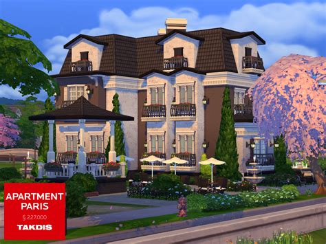 The Sims Resource Apartment Paris