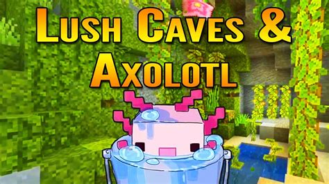 Everything You Need To Know About Lush Caves And Axolotl In Minecraft 1