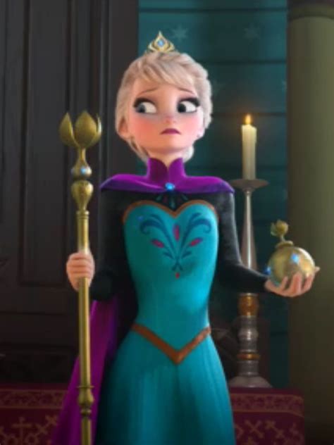 Queen Elsa On Coronation Day Elsa Frozen Disney Frozen Elsa Art Frozen Princess Frozen Movie