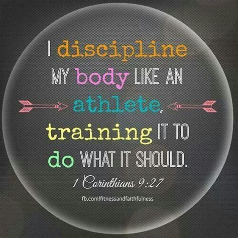 1 Corinthians 927 Christian Fitness Motivation Christian Fitness
