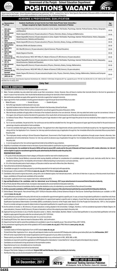 Hopely you guys enjoy the video. NTS Application Form For Educators 2017 Download Online ...