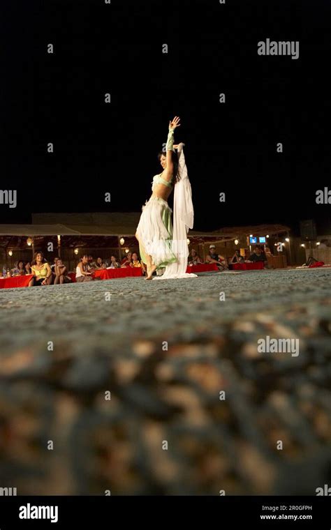 Belly Dancer Dubai United Arab Emirates Stock Photo Alamy