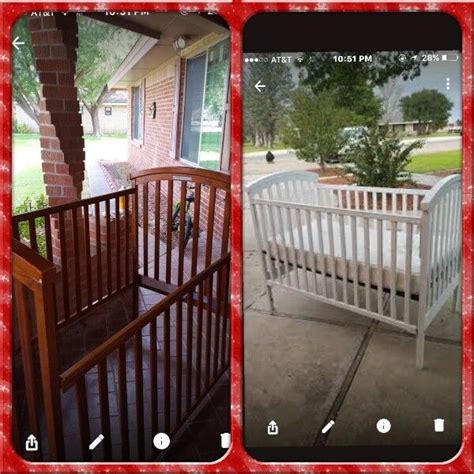 Repainted My Grandaughters Crib So Happy How It Turned Out How To