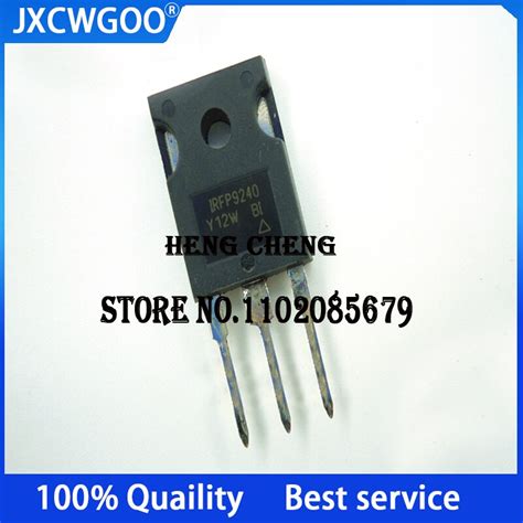 10pcs Irfp9240pbf Irfp9240 To 247 P Channel 200v 12a Fet Mosfet New