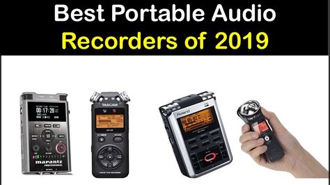 Top 5 Best Portable Audio Recorders Of 2019 Buying Guide Youtube