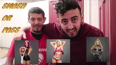 Smash Or Pass Challenge With Wwe Divas Youtube
