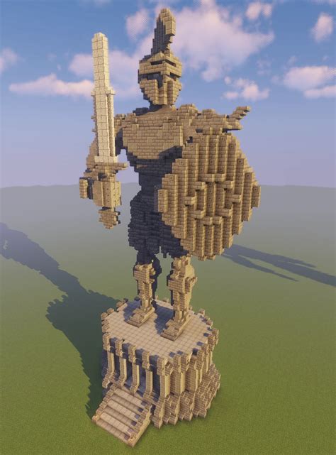 Ancient Greek Warrior Statues Minecraft Map Minecraft Statues Statue