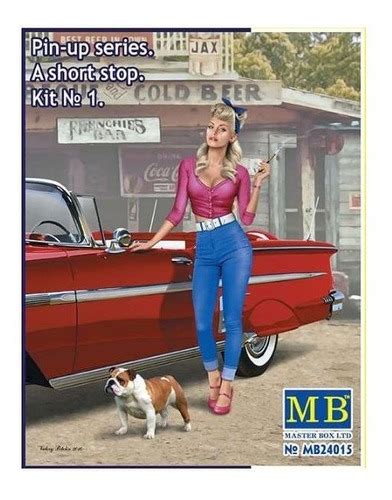 Master Box Mb24015 Figurine Pin Up Series A Short Stop Kit Cuotas