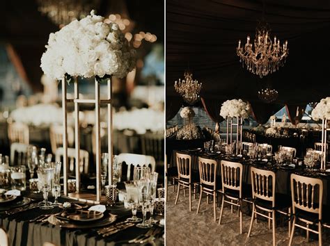 A Sophisticated And Glamorous Gatsby Inspired Wedding At The Biltmore