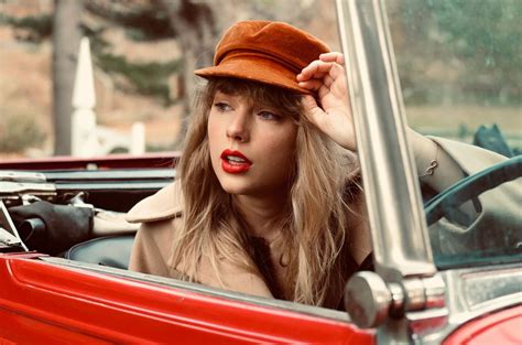 Taylor Swift Drops Red Taylors Version Vinyl In Red