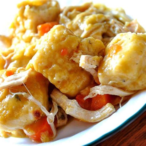 Slow cooker chicken and dumplings recipe