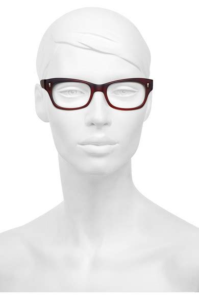 Oliver Peoples Wacks Square Frame Acetate Optical Glasses Net A Porter