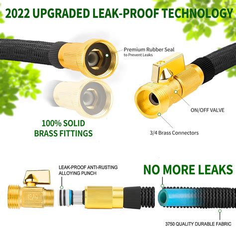 Buy 200ft Garden Hose Expandable Water Hoses 2022 Upgraded Flexible