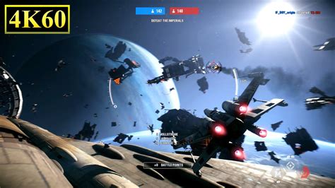 Star Wars Battlefront Ii Starfighter Battle Luke Skywalker Rtx 4090