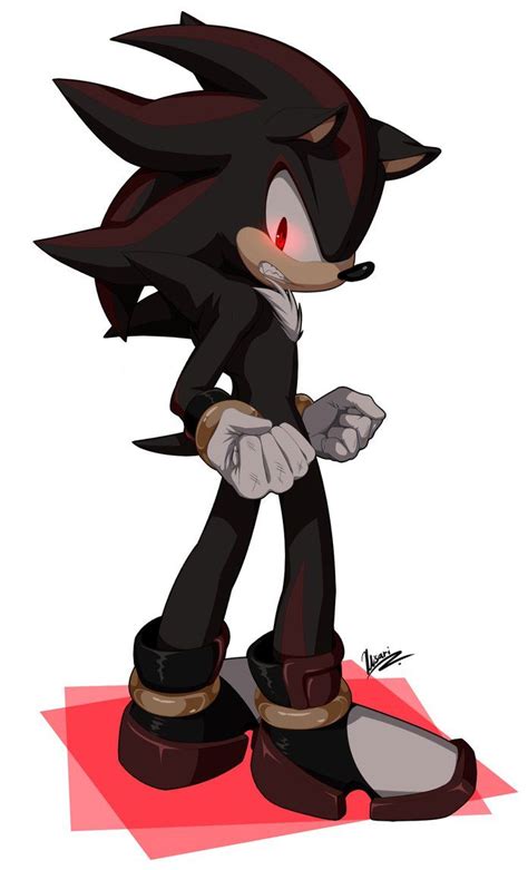 Red By Myly14 On Deviantart Shadow The Hedgehog Sonic And Shadow Sonic