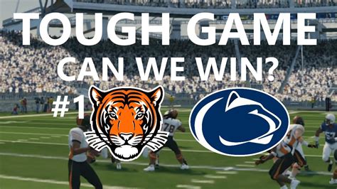 Tough Game Vs Penn State Can We Win Princeton Dynasty Ncaa Football
