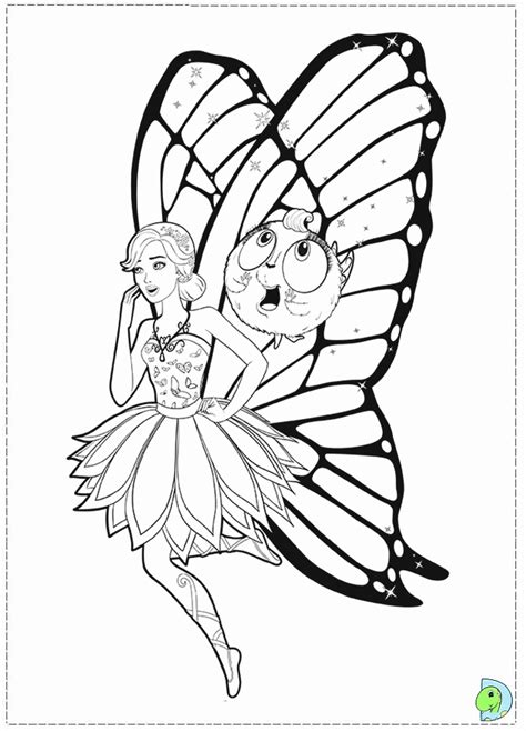 Select from 35723 printable crafts of cartoons, nature, animals, bible and many more. Barbie Mariposa And The Fairy Princess Coloring Page - Coloring Home