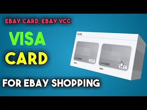 How To Add Virtual Credit Card Vcc To Your Ebay Account Ebay Vcc
