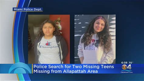 Miami Police Looking For Missing 12 Year Old Ana Contreras And 13 Year Old Angelica Contreras