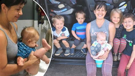 Mum Of Five Reveals Shes Scrapped Nappies And Holds Kids Over The Sink