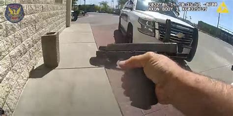 Female Officer Showing Phoenix Pd Release Body Cam Footage Ambush