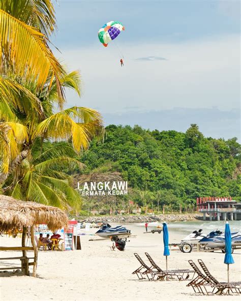 Pantai Cenang Langkawi Malaysia Editorial Stock Photo Image Of