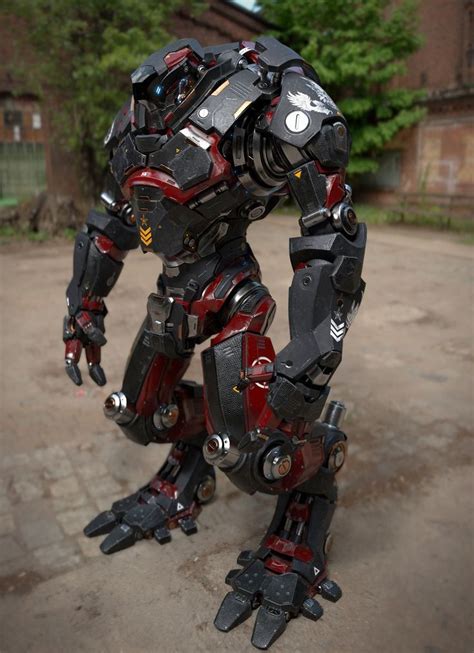 Artstation Nyx Beast Mecha James Lin Robot Art Robots Concept Sci Fi